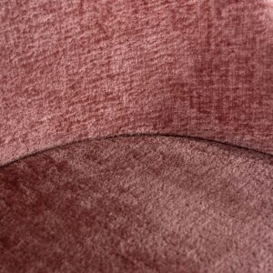 S4563 ROSE CHENILLE - Chair Twiggy rose chenille (Bergen 705 rose chenille)