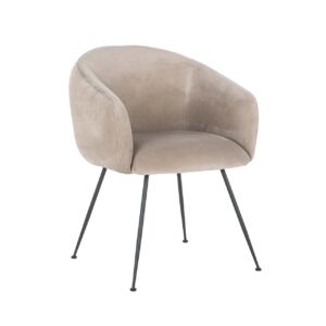 S4564 KHAKI VELVET - Chair Avanti khaki velvet (Quartz Khaki 903)