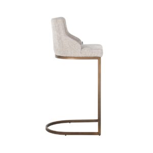 S4580 NATURAL RENEGADE - Bar stool Bolton natural renegade / brushed gold (Renegade Natural 01)