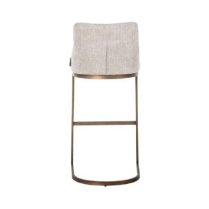 S4580 NATURAL RENEGADE - Bar stool Bolton natural renegade / brushed gold (Renegade Natural 01)