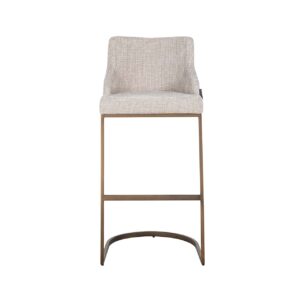 S4580 NATURAL RENEGADE - Bar stool Bolton natural renegade / brushed gold (Renegade Natural 01)