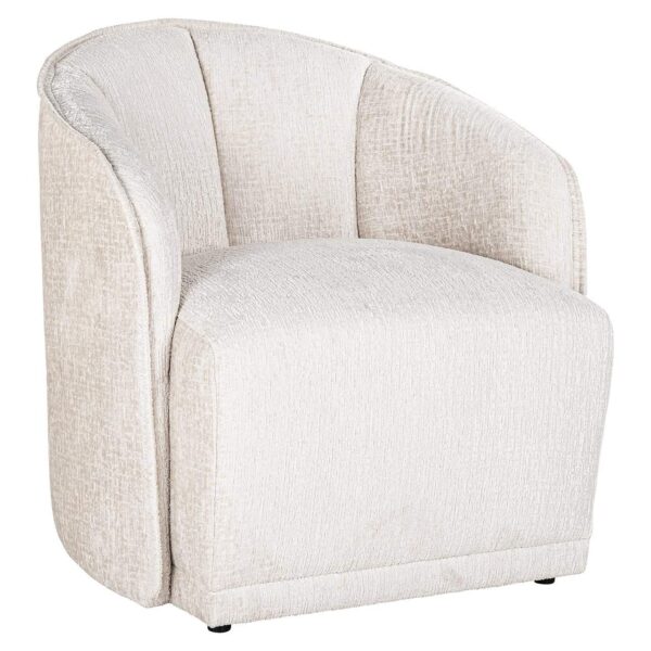 S4593 CREAM FUSION - Lounge chair Maryse cream fusion (Fusion cream 02)