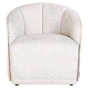 S4593 CREAM FUSION - Lounge chair Maryse cream fusion (Fusion cream 02)