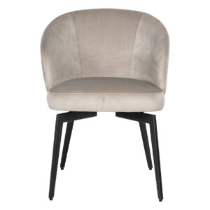 S4594 FR KHAKI VELVET - Chair Amphara khaki velvet fire retardant (FR-Quartz 903 Khaki)