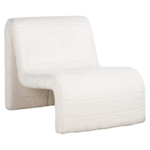 S4717 LOVELY WHITE - Lounge chair Kelly lovely white (Be Lovely 02 White)