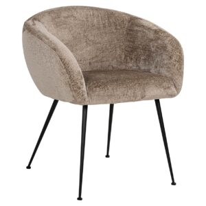 S4722 TAUPE CHENILLE - Chair Ruby taupe chenille (Bergen 104 taupe chenille)