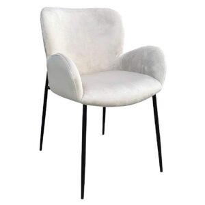 S4746 FR KHAKI VELVET - Chair Amber khaki velvet fire retardant (FR-Quartz 903 Khaki)