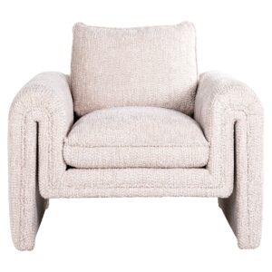 S5144 LOVELY CREAM - Lounge chair Sandro lovely cream (Be Lovely 11 Cream)