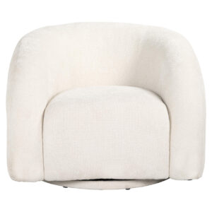 S5145 UNICORN WHITE - Swivel lounge chair Arcus unicorn white (Unicorn 02 white)