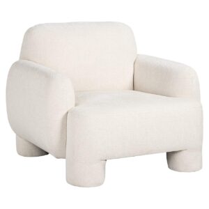 S5146 UNICORN WHITE - Lounge chair Boli unicorn white (Unicorn 02 white)