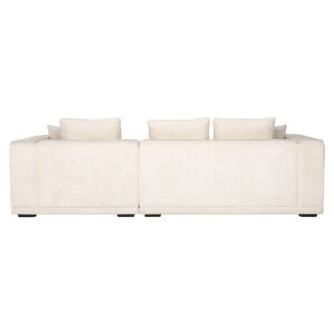 S5147 BEIGE CHENILLE - Sofa Lusso 3-seasts beige chenille (Niagara 902 beige)