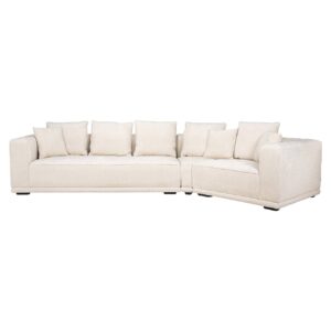 S5149 BEIGE CHENILLE - Sofa Lusso 4-seater beige chenille (Niagara 902 beige)