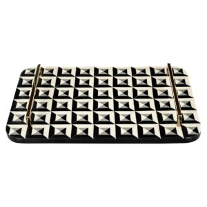 -TR-0025 - Tray Birte (Black/white)