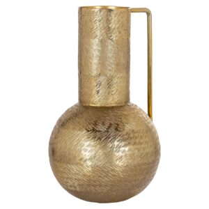 -VA-0279 - Vase Leia small gold (Gold)