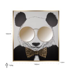 -WA-0005 - Wall art shiny Panda