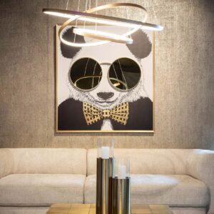 -WA-0005 - Wall art shiny Panda