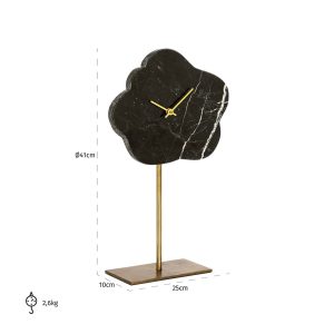 -KK-0100 - Clock Bram on standard (Black/gold)