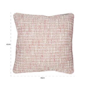 -KU-0099 - Cushion Lina 45x45 trendy rose (Be trendy 1673 rose)