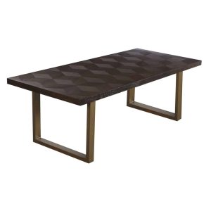 7749 - Dining table Luxor diamond 230 (Brown)