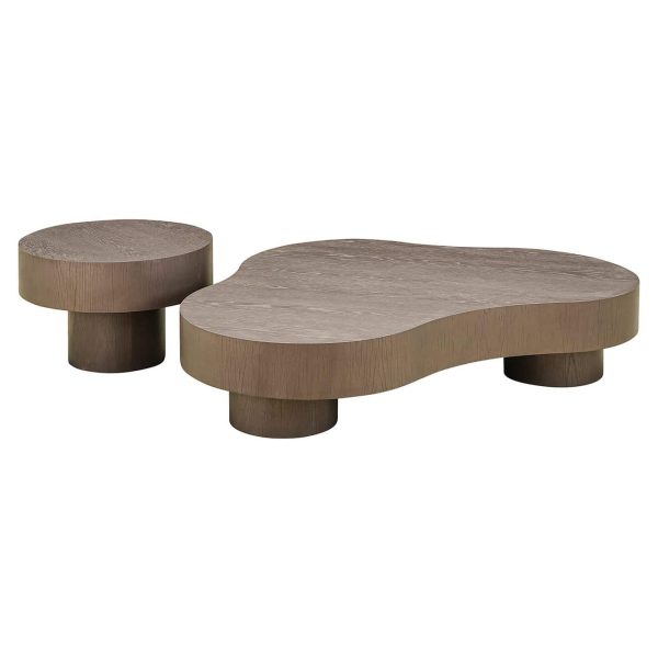 7952 - Coffee table Bogor set of 2 bronze (Bronze)