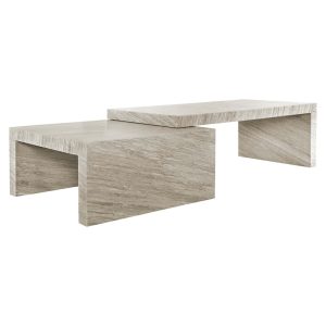 8692 - Coffee table Novaz set of 2 (White)