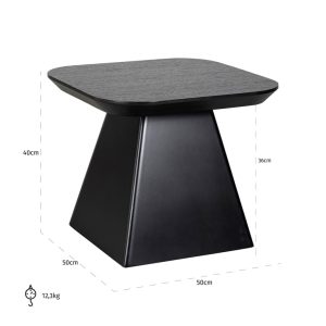 8817 BLACK - End table Bonvoy black (Black)