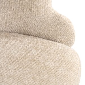 S4629 CREAM UNICORN - Swivel chair Kayla cream unicorn (Unicorn 11 cream)