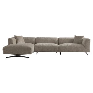 S5172 LOVELY BEIGE - Sofa Hoxton 3-seater + lounge left (Be Lovely 170 Beige)