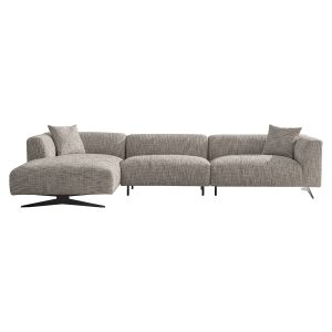 S5172 TRENDY NATURE - Sofa Hoxton 3-seater + lounge left (Be Trendy 01 Nature)