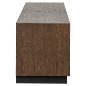 6503 BROWN - TV cabinet Oakura 3-drawers (Brown)