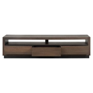 6503 BROWN - TV cabinet Oakura 3-drawers (Brown)