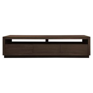 6503 BROWN - TV cabinet Oakura 3-drawers (Brown)