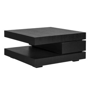 6505 BLACK - Coffee table Oakura blok C (Black)