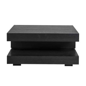 6505 BLACK - Coffee table Oakura blok C (Black)