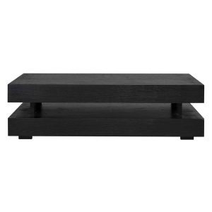 6506 BLACK - Coffee table Oakura blok H (Black)