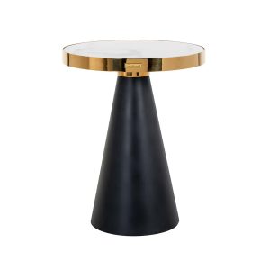 7360 - End table Odin 45Ø (Gold)