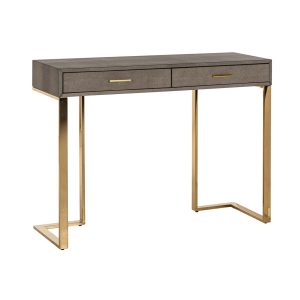 7511 - Console Marie-Lou 2-drawers (Gold)