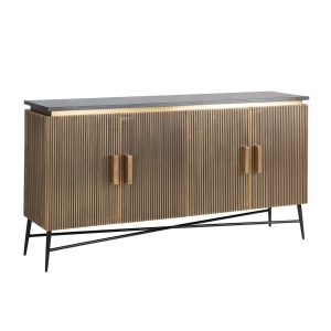 7571 - Sideboard Ironville 4-doors (Gold)