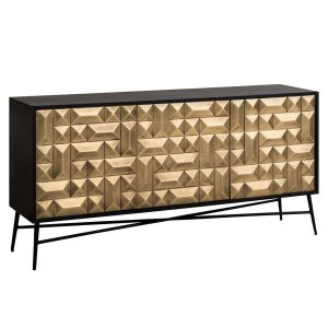 7685 - Sideboard Tetro gold