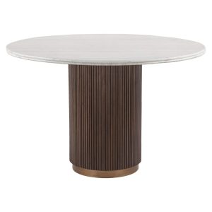 7775 - Dining table Mayfield 120Ø (Brown)