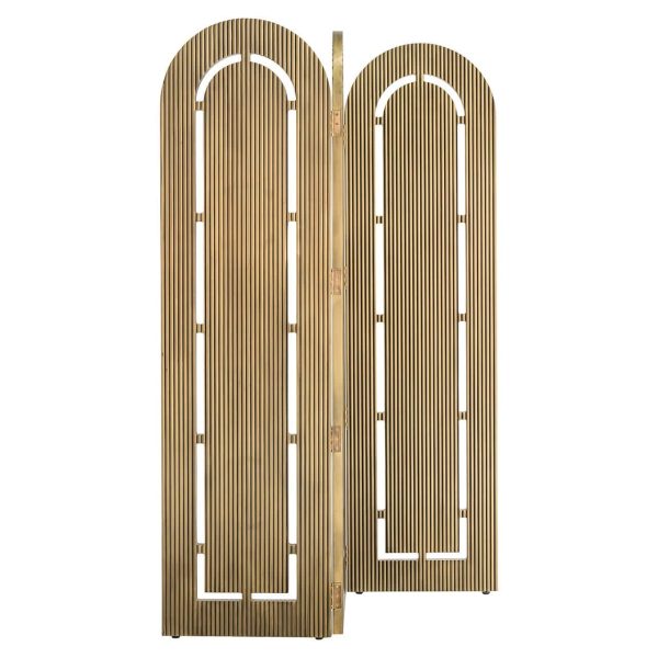 7820 - Roomdivider Macallen Brass finish painted (Brushed Gold)