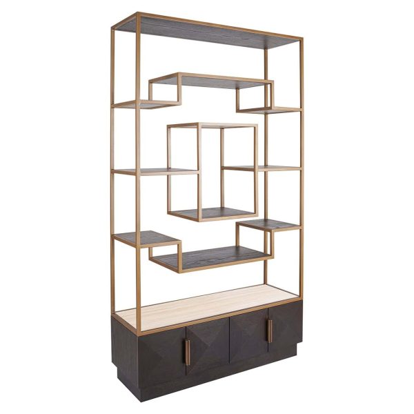 7877 - Display cabinet Claremont (Brown)