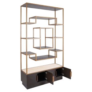 7877 - Display cabinet Claremont (Brown)