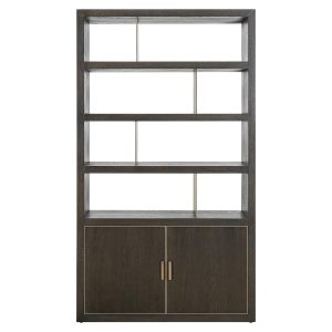 7951 - Display cabinet Rivertree 3-shelves 2-doors (Brown)