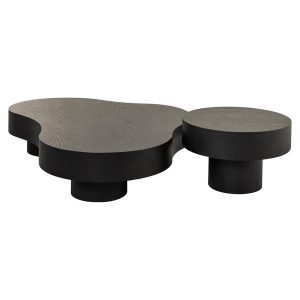 7953 - Coffee table Bogor set of 2 dark coffee (Dark coffee)