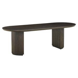 7963 - Dining table Kingston 240 brown (Brown)