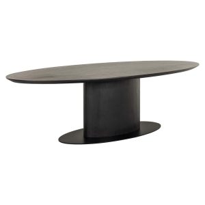 7966 - Dining table Gordon 210 dark coffee (Dark coffee)