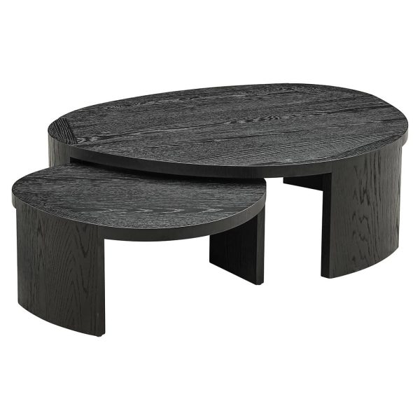 7981 - Coffee table Navarino set of 2 (Dark coffee)