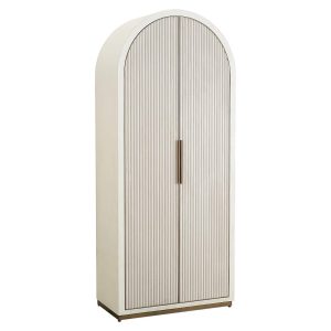 8103 - Cabinet Tivoli with arched top 2-doors (White)