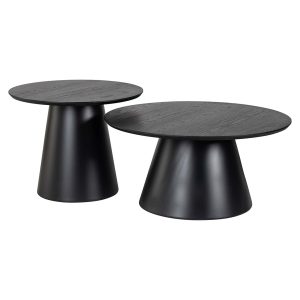 825203 - Coffee table Jazz set of 2 (Black)